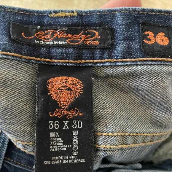 Men’s Jeans 36X30 Ed Hardy by Christian Audigier almost new condition. - Picture 7 of 14
